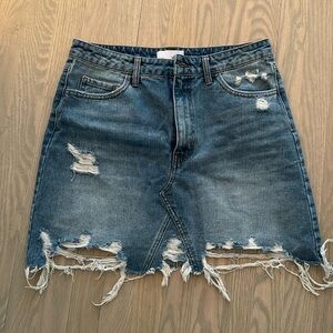 Vervet denim skirt size large